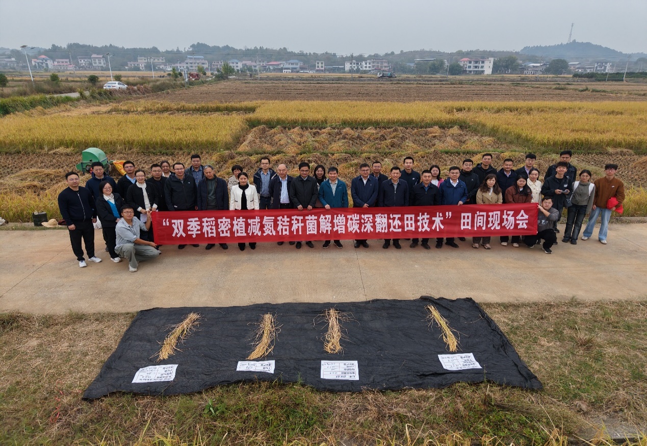 湖南省秸秆高效还田模式构建田间观摩会在湖南省祁阳市召开.png